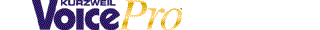 Kurzweil Voicepro - voice dictation software for your Windows programs