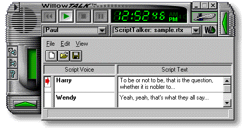Another picture of Willowtalk browser